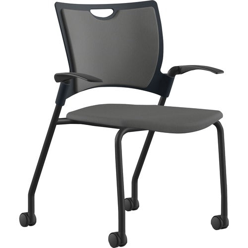 9 to 5 Seating NTF1315A12BFDO Bella Fabric Seat Mobile Stack Chair