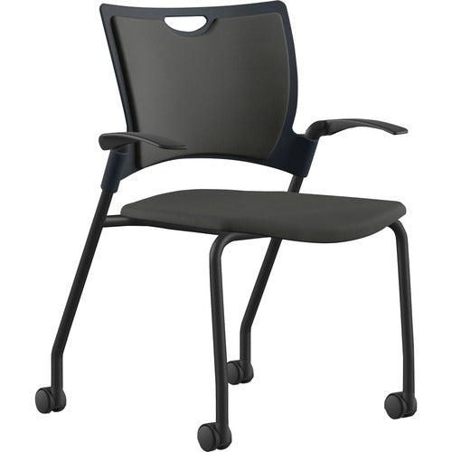 9 to 5 Seating NTF1315A12BFON Bella Fabric Seat Mobile Stack Chair
