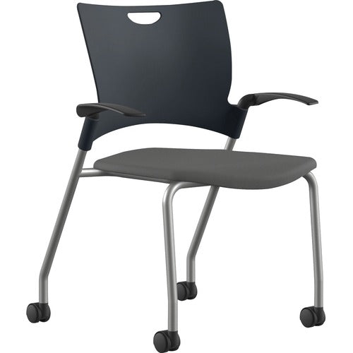 9 to 5 Seating NTF1315A12SFDO Bella Fabric Seat Mobile Stack Chair