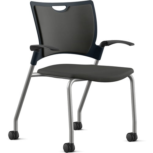 9 to 5 Seating NTF1315A12SFON Bella Fabric Seat Mobile Stack Chair