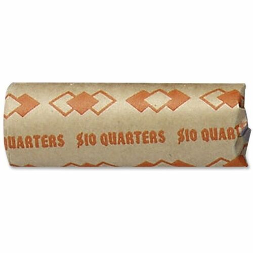 ICONEX SecurIT ICX94190093 Tubular Kraft Paper Coin Wrappers