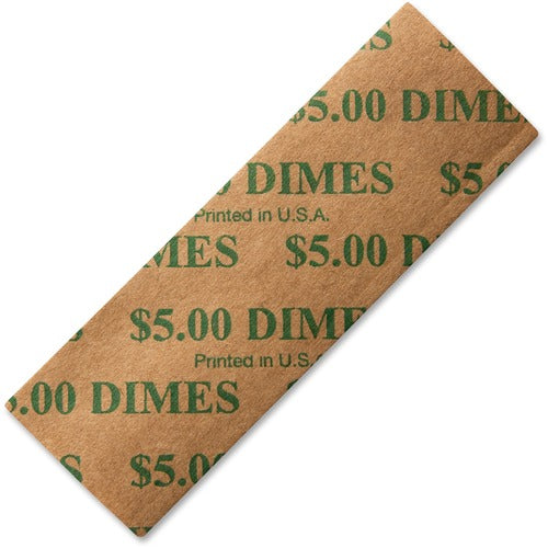 ICONEX SecurIT ICX94190053 Color-coded Flat Coin Wrappers