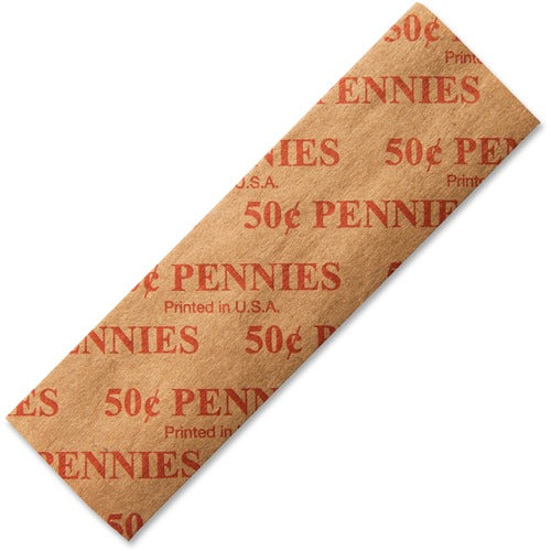 ICONEX SecurIT ICX94190051 Color-coded Flat Coin Wrappers