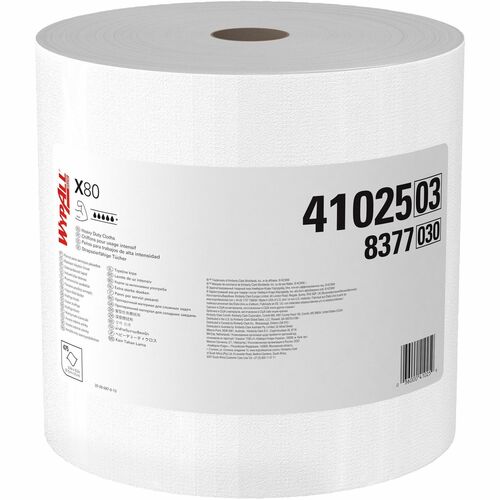 Wypall KCC41025 PowerClean X80 Heavy Duty Cloths