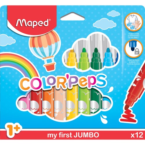 Helix HLX846020 Color Peps My First Jumbo Markers