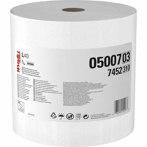 Wypall KCC05007 PowerClean L40 Extra Absorbent Towels