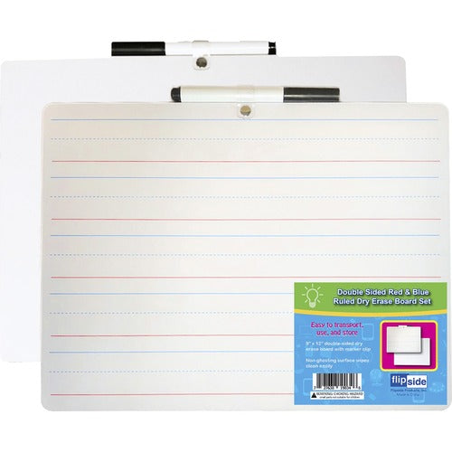 Flipside FLP19134 2-sided Dry Erase Board Sets