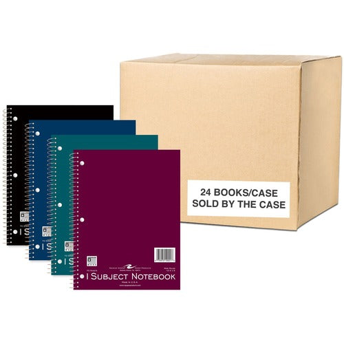 Roaring Spring ROA10021CS Wide Ruled One Subject Spiral Notebook