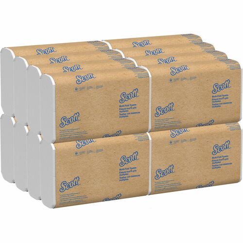 Scott® KCC37490 Multifold Narrow Width Paper Towels with Absorbency Pockets