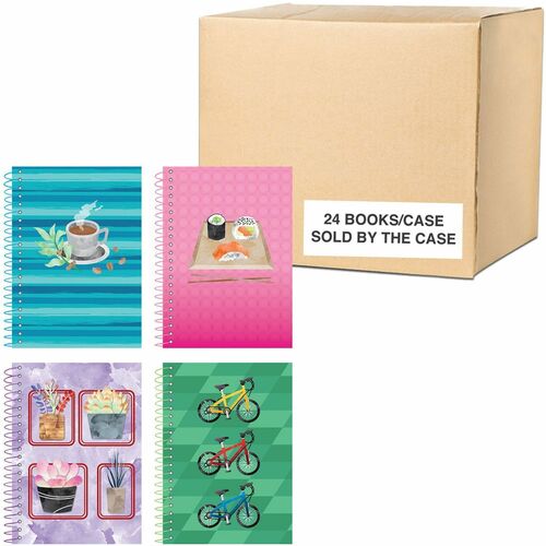 Roaring Spring ROA12511CS Lifenotes College Ruled Recycled Memo Spiral Notebook