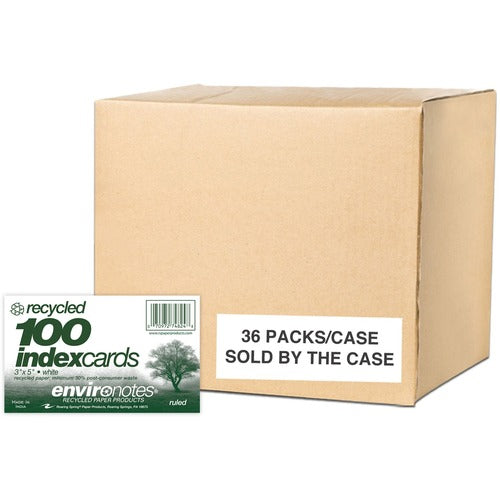 Roaring Spring ROA74824CS EnviroNotes Index Cards