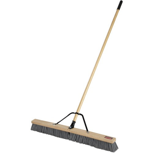Rubbermaid Commercial RCP2040044CT Poly Bristle Medium Push Broom