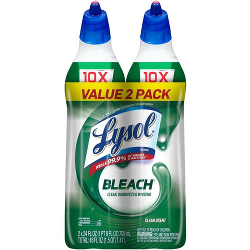 Lysol RAC96085CT Bleach Toilet Bowl Cleaner