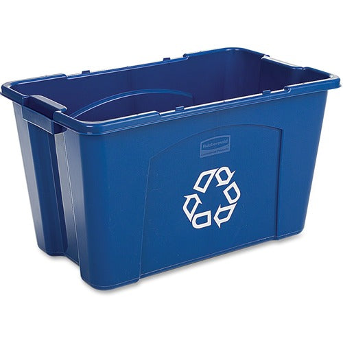 Rubbermaid Commercial RCP571873BECT 18-gallon Recycling Box