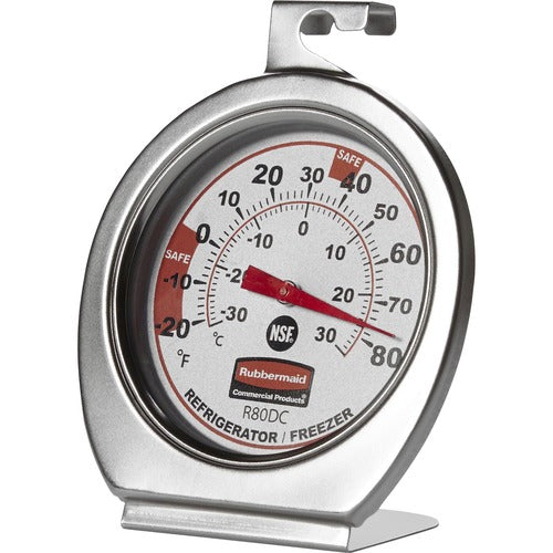 Rubbermaid Commercial RCPPELR80DCCT Refrigerator/Freezer Thermometers