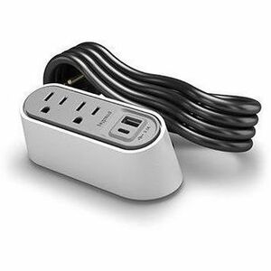 Wiremold CIFWSPC220CWH Desktop Power Center - White