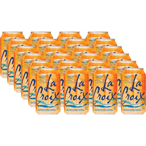LaCroix LCX40129 Orange Flavored Sparkling Water