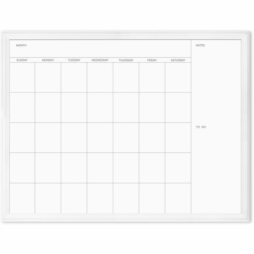 U Brands UBR2918U0001 Magnetic Dry-Erase Monthly Calendar Board