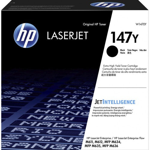 HP HEWW1470Y 147Y Original Extra High Yield Laser Toner Cartridge - Black - 1 Each