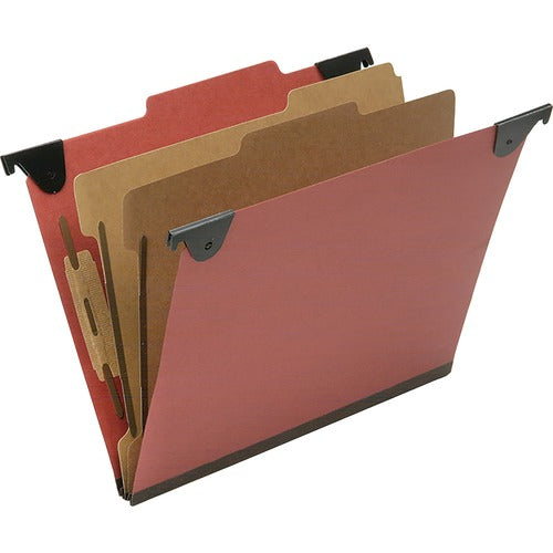SKILCRAFT® NSN6816534 SKILCRAFT 2/5 Tab Cut Letter Recycled Hanging Folder