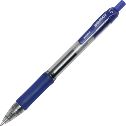 SKILCRAFT® NSN6473138 SKILCRAFT Zebra Retractable Gel Pen
