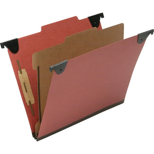 SKILCRAFT® NSN6816249 SKILCRAFT 2/5 Tab Cut Letter Recycled Hanging Folder
