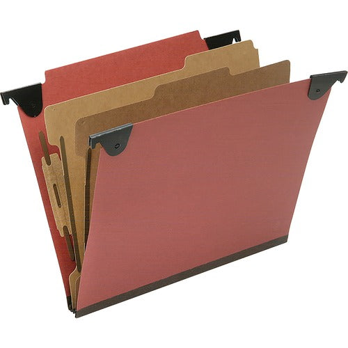 SKILCRAFT® NSN6815828 SKILCRAFT Straight Tab Cut Letter Recycled Hanging Folder