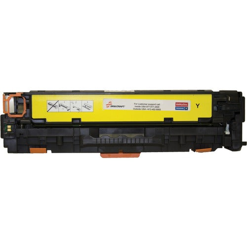 SKILCRAFT® NSN6731901 SKILCRAFT Remanufactured Laser Toner Cartridge 504A, 504X (CE252A) - Yellow - 1 Each