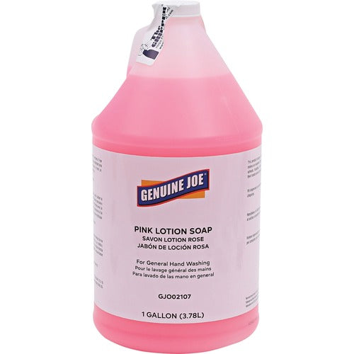 Genuine Joe GJO02107 Pink Lotion Soap