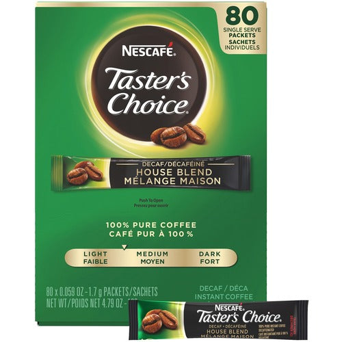 Nescafe Taster's Choice NES66488 House Blend Decaf Coffee
