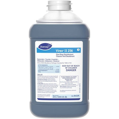 Diversey DVO04329 Virex II 256 Disinfectant Cleaner