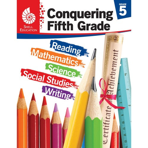 Shell Education SHL100713 Conquering Fifth Grade 4-book Set Printed Book