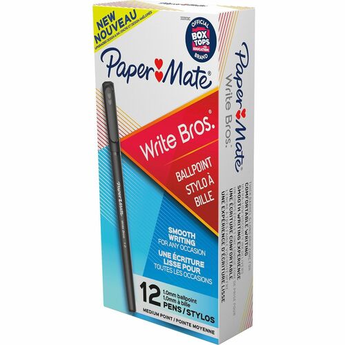 Paper Mate PAP3331131C Write Bros. Ballpoint Stick Pens