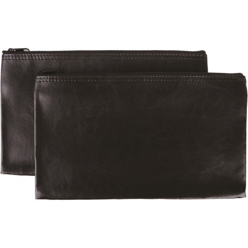 Sparco SPR00088 Carrying Case (Wallet) Cash, Check, Receipt, Office Supplies - Black