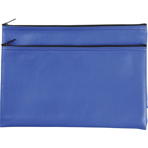 Sparco SPR00087 Carrying Case (Wallet) Cash, Check, Receipt, Office Supplies - Blue