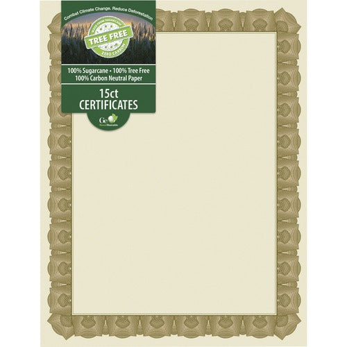 Geographics GEO49008 Tree Free Certificate