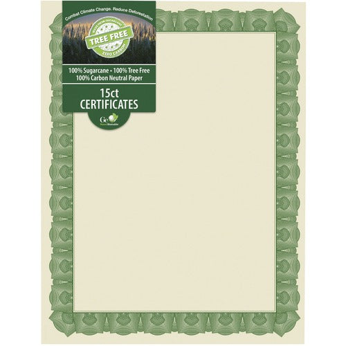 Geographics GEO49016 Tree Free Certificate