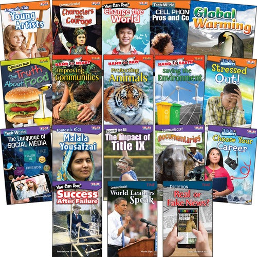 Shell Education SHL121686 Grade Levels 4-5 CASEL Book Set Printed Book