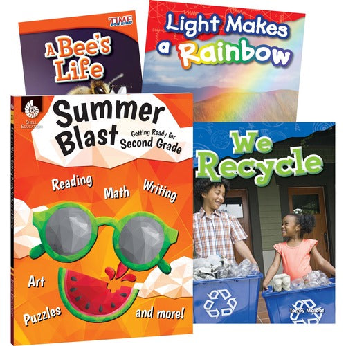 Shell Education SHL51678 Learn-At-Home Summer Science Set Printed Book by Jodene Smith