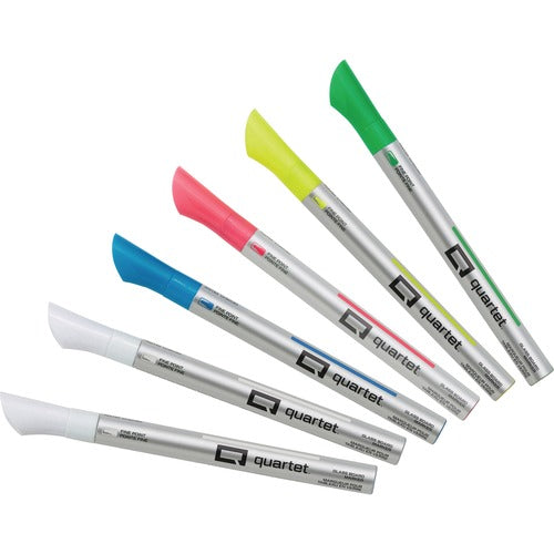 Quartet QRT79558Q Glass Board Fine Tip Neon Markers