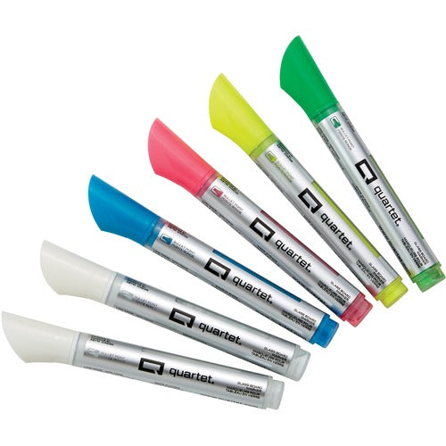 Quartet QRT79559Q Glass Board Bullet Tip Neon Markers