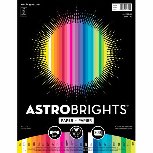 Neenah WAU91397 Spectrum Assortment Multipurpose Paper