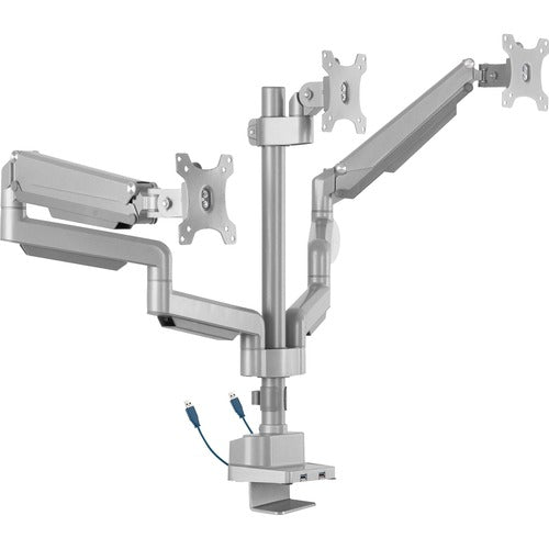 Lorell LLR99804 Mounting Arm for Monitor - Gray