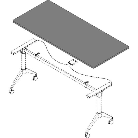 Lorell LLR62560 Training Tabletop