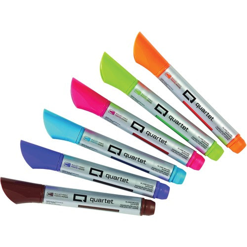 Quartet QRT79556 Premium Glass Board Dry-erase Markers
