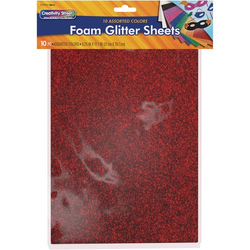 Creativity Street PAC4344 Wonderfoam Glitter Sheets
