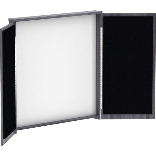 Lorell LLR69625 Dry-erase Whiteboard Presentation Cabinet