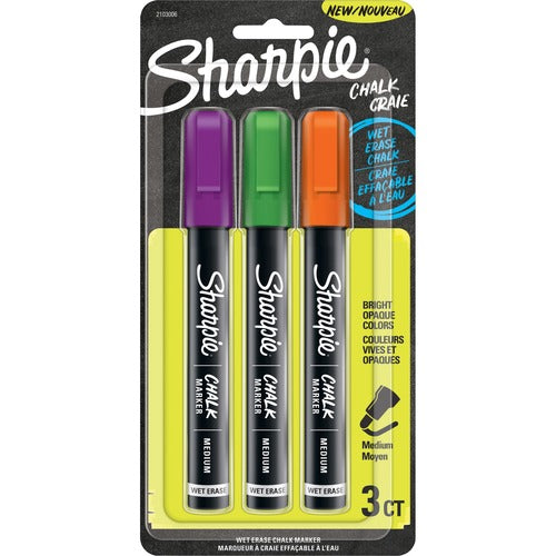 Sharpie SAN2103006 Wet Erase Chalk Markers