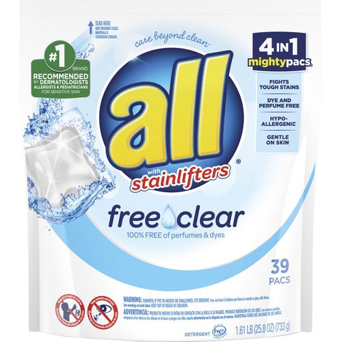 Dial DIA73978 All Free Clear Mightypacs Laundry Pods