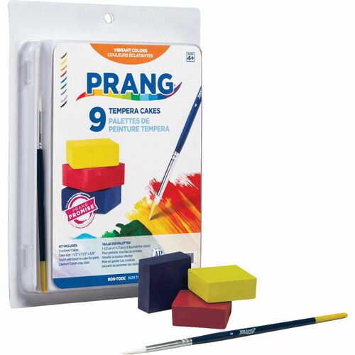 Prang DIXX80900 Tempera Cakes Paint Kit